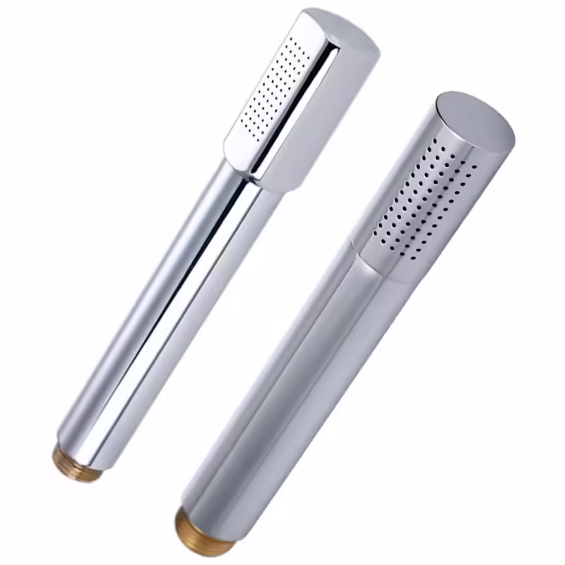 brass round square handshower