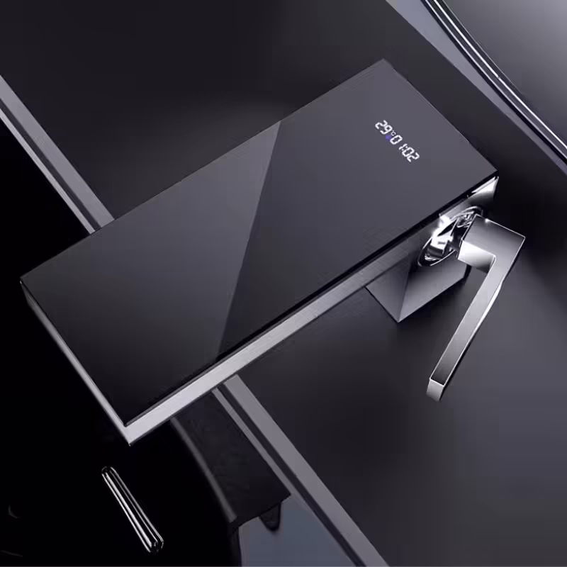 digital waterfall faucet